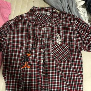 Walt Disney’s vintage button up shirt